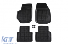 image-48-Specific rubber mats suitable for Fiat Croma 2005-2011 Set of 4 pcs, black