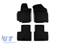 image-49-Specific rubber mats suitable for Fiat Sedici 2005-2014, 4-piece set, black color