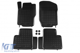image-19-Specific rubber mats suitable for Mercedes ML W164 2005-2011, GL X164 2006-2012, 4-piece set, black color
