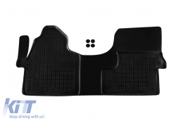 image-28-Specific rubber mat suitable for Mercedes Sprinter 2006-2020, VW Crafter 2006-2016, 1-piece set, black color