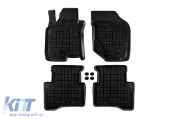 image-58-Specific rubber mats suitable for Nissan X-Trail T30 2001-2007 Set of 4 pcs, black