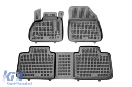 image-5-Specific rubber mats suitable for Renault Espace after 2014, 3-piece set, black color