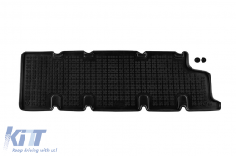 image-7-Specific rubber mat suitable for Fiat Talento, Nissan NV300 after 2016, Renault Trafic, Opel Vivaro 2014-2018, for 3rd row, 1-piece set, black color