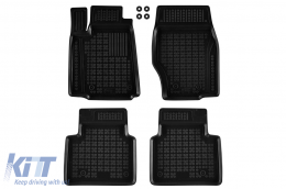 image-27-Specific rubber mats suitable for Jeep Grand Cherokee WL version 4xE Plug-in Hybrid with 5 seats, Grand Cherokee USA version L after 2022, with 6-7 seats with the third row seats, MHEV and 4x4, 4-piec