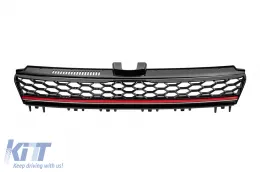 image-34-GTi grille suitable for VW Golf VII 2012-2017 for GTi bumper, without emblem opening