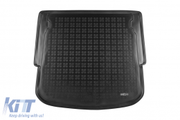 image-20-Rubber trunk mat by Rezaw-Plast suitable for Ford Mondeo hatchback 2007-2014 with standard spare wheel