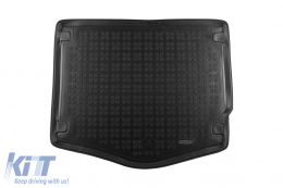 image-25-Rubber trunk mat by Rezaw-Plast suitable for Ford Focus hatchback 2011-2018 with small spare wheel