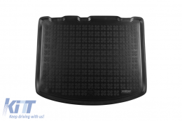 image-28-Rubber trunk mat by Rezaw-Plast suitable for Ford Kuga 2012-2019 with the trunk floor in the lower position, with spare wheel and repair kit.