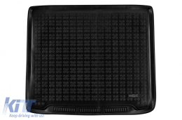 image-49-Rubber trunk mat by Rezaw-Plast suitable for Ford Focus wagon after 2018, Focus wagon Mild hybrid with the trunk floor in the lower position with small spare wheel