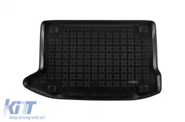 image-72-Rubber trunk mat by Rezaw-Plast suitable for Hyundai Kona Hybrid HeV 2017-2023 version with subwoofer, Kona Electric 2018-2023 version with subwoofer, version without adjustable trunk floor, with stor