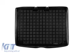 image-4-Rubber trunk mat by Rezaw-Plast suitable for Mercedes GLA after 2019, version with adjustable trunk floor PHeV, with or without movable seats, with repair kit and additional space for storage under th