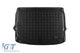 image-25-Rubber trunk mat by Rezaw-Plast suitable for Nissan Qashqai after 2014 with the trunk floor in the upper position