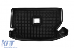 image-38-Rubber trunk mat by Rezaw-Plast suitable for Dacia Lodgy, Lodgy Stepway 2017-2020 with 7 seats with folded 3rd row of seats