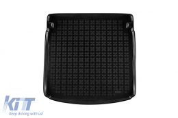 image-53-Rubber trunk mat by Rezaw-Plast suitable for Seat Leon wagon with the trunk floor in the upper position, Cupra Leon Sportstourer PHeV after 2020, version with adjustable trunk floor, with storage spac