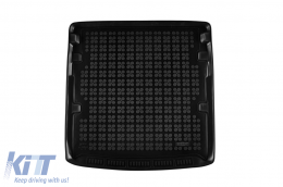 image-3-Rubber trunk mat by Rezaw-Plast suitable for Skoda Octavia wagon after 2019, with the trunk floor in the upper position