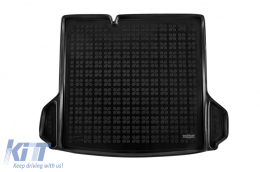 image-17-Rubber trunk mat by Rezaw-Plast suitable for Volkswagen ID.4 after 2020, ID.5 after 2022, version with adjustable trunk floor, 1 piece, black
