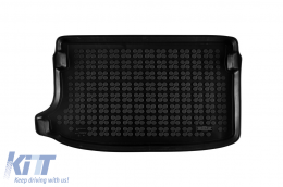 image-60-Rubber trunk mat by Rezaw-Plast suitable for VW T-Cross after 2018 with the trunk floor in the upper position