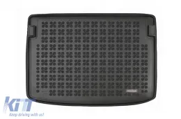 image-18-Rubber trunk mat by Rezaw-Plast suitable for Audi A3 after 2020 hatchback, Sportback with the trunk floor in the upper position
