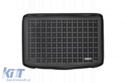 image-25-Rubber trunk mat by Rezaw-Plast suitable for Audi A3 after 2020 hatchback, Sportback with the trunk floor in the lower position