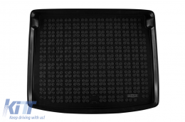 image-0-Rubber trunk mat by Rezaw-Plast suitable for Jeep Compass MP/552 after 2017 with the trunk floor in the upper position