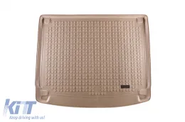 image-31-Rubber trunk mat by Rezaw-Plast suitable for Porsche Cayenne 2010-2017 without subwoofer, beige
