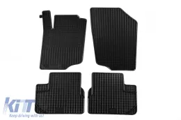 image-17-Specific rubber mats suitable for Peugeot 207 hatchback, wagon, convertible 2006-2012, 4-piece set, black color
