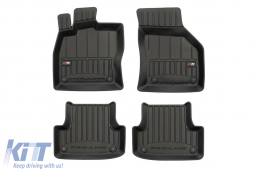 image-33-Specific rubber mats suitable for Audi A3 8V after 2012, 4-piece set, black color, with 24-month warranty