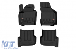 image-53-Specific rubber mats suitable for Volkswagen Golf V Plus after 2005, Seat Altea 2004-2015, Seat Altea XL after 2006, 4-piece set, black color, with 24-month warranty