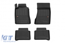image-51-Specific rubber mats suitable for Frogum 3D ProLine series for Mercedes E class W211 2002-2009, CLS C219 2004-2010, 4-piece set, black color, with 24-month warranty