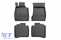 image-74-Specific rubber mats suitable for Frogum 3D ProLine series for Mercedes S class W222 2013-2020 long wheelbase, 4-Matic, 4-piece set, black color, with 24-month warranty