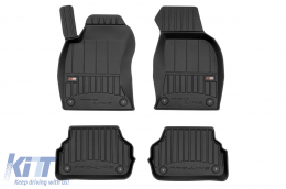 image-17-Specific rubber mats suitable for Audi A6 C5 1999-2004 sedan, wagon, Allroad, 4-piece set, black color, with 24-month warranty