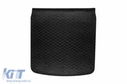 image-2-Rubber trunk mat suitable for Audi A4 Avant after 2015, black