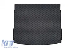 image-1-Rubber trunk mat by Rigum suitable for Audi Q5 after 2017, Q5 Sportback after 2021, black