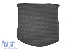 image-48-Rubber trunk mat by Rigum suitable for Ford Mondeo wagon after 2007, with small spare wheel