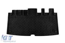 image-56-Rubber trunk mat suitable for Ford Tourneo Custom after 2024, 1 piece, black