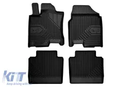 image-21-Specific rubber mats suitable for Nissan Qashqai +2 2006-2013, 4-piece set, black color