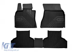 image-59-Specific rubber mats suitable for BMW X5 F15 2013-2018, 3-piece set, black color