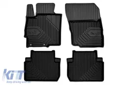image-62-Specific rubber mats suitable for Mitsubishi Eclipse Cross after 2018, 4-piece set, black color