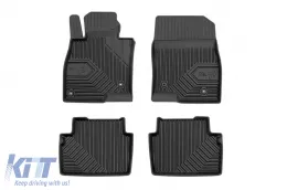 image-20-Specific rubber mats suitable for Mazda 6 after 2012, 4-piece set, black color