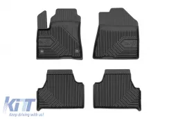 image-29-Specific rubber mats suitable for KIA E-soul after 2019, 4-piece set, black color