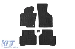 image-67-Specific rubber mats from Geyer & Hosaja suitable for VW Passat B6 2005-2010, Passat B7 2010-2014, Passat CC 2008-2011, 4-piece set, black color