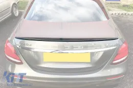 image-29-Type A Design spoiler suitable for trunk for Mercedes E-Class W213 sedan 2016-2020, W213 facelift after 2020, unpainted