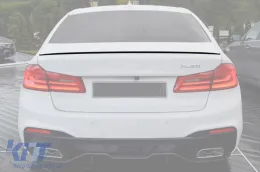 image-35-M5 type trunk spoiler suitable for BMW 5 Series G30 after 2017, unpainted