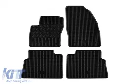 image-19-Specific rubber mats suitable for Ford Kuga 2007-2012, 4-piece set, black color