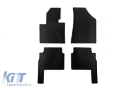 image-41-Specific rubber mats suitable for Kia Sorento after 2009, 5 seats, 4-piece set, black color