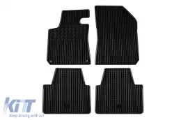image-12-Specific rubber mats suitable for Peugeot 308 SW 2013-2021, 4-piece set, black color