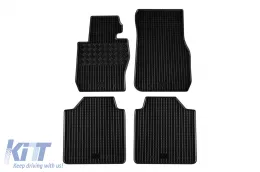 image-34-Specific rubber mats suitable for BMW 3 Series F34 GT 2013-2016, 4-piece set, black color