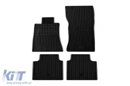 image-50-Specific rubber mats suitable for Alfa Romeo Giulia 4X2 after 2020, 4-piece set, black color