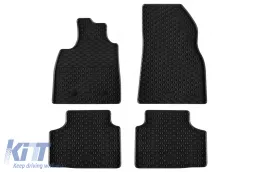 image-26-Specific rubber mats suitable for Dacia Duster LPG, HEV after 2024, 4-piece set, black color