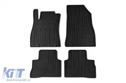 image-66-Specific rubber mats suitable for Nissan Juke 2010-2019, 4-piece set, black color